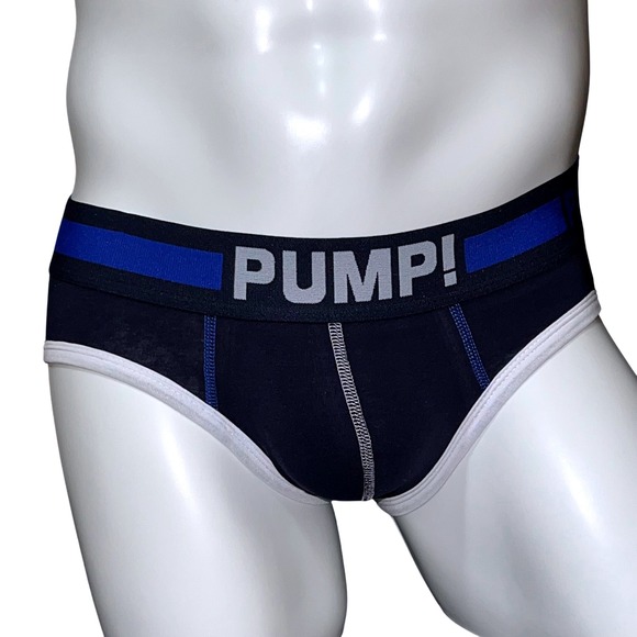 PUMP! Cotton Briefs Navy Blue Size XL (32-34) H69 NWT - Picture 1 of 11